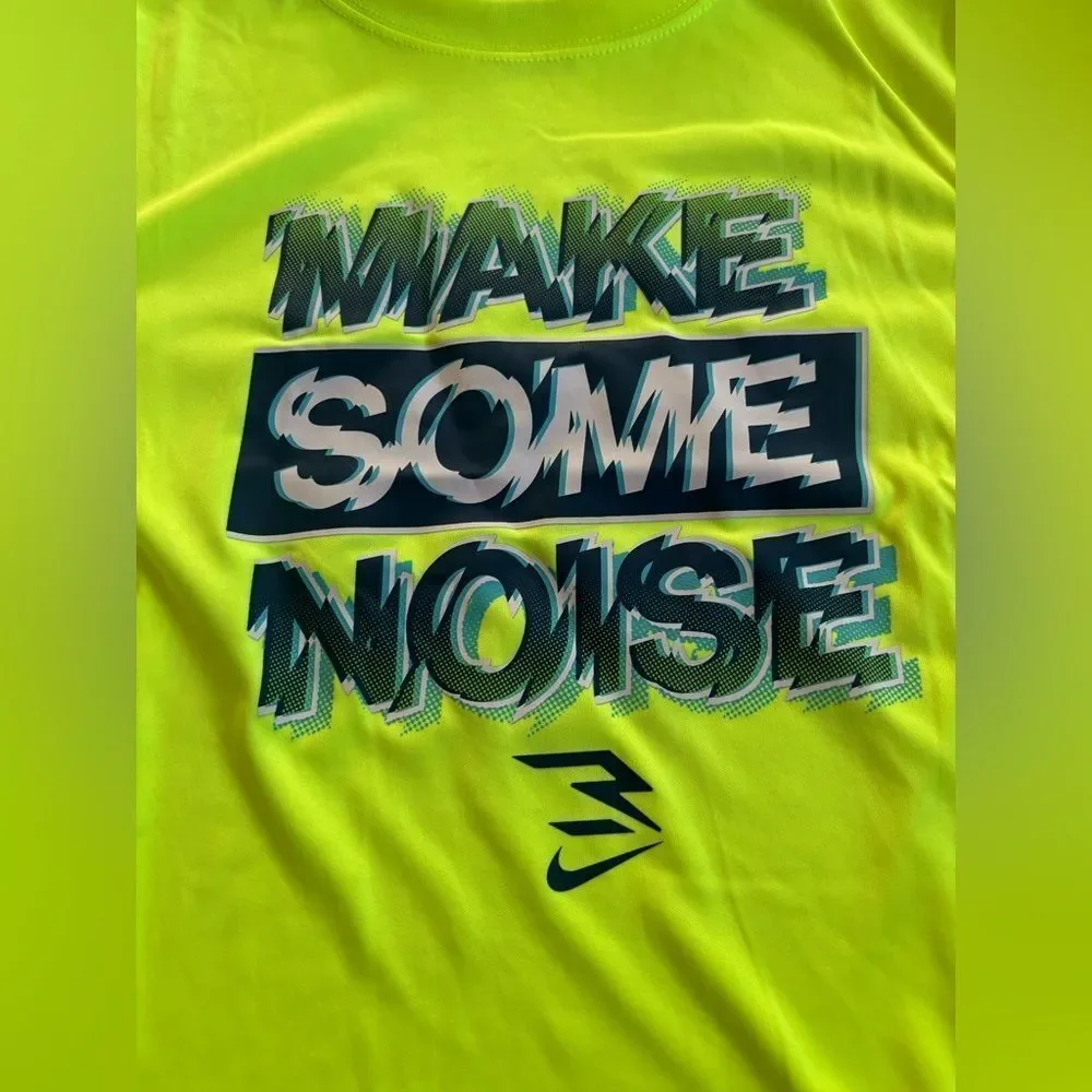 Nike make some noise graphic t shirt